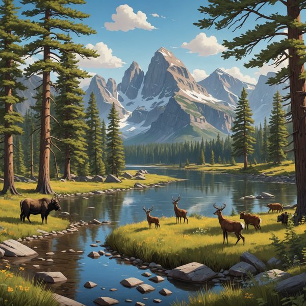 Comment un jeu de gestion de parc national peut-il enseigner les principes de la conservation des écosystèmes ?