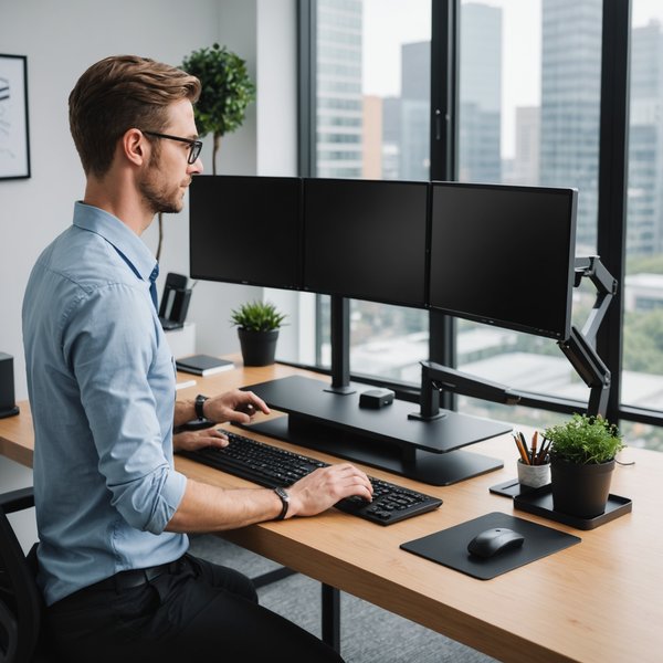 Comment choisir un bon support de moniteur pour une ergonomie optimale au bureau?